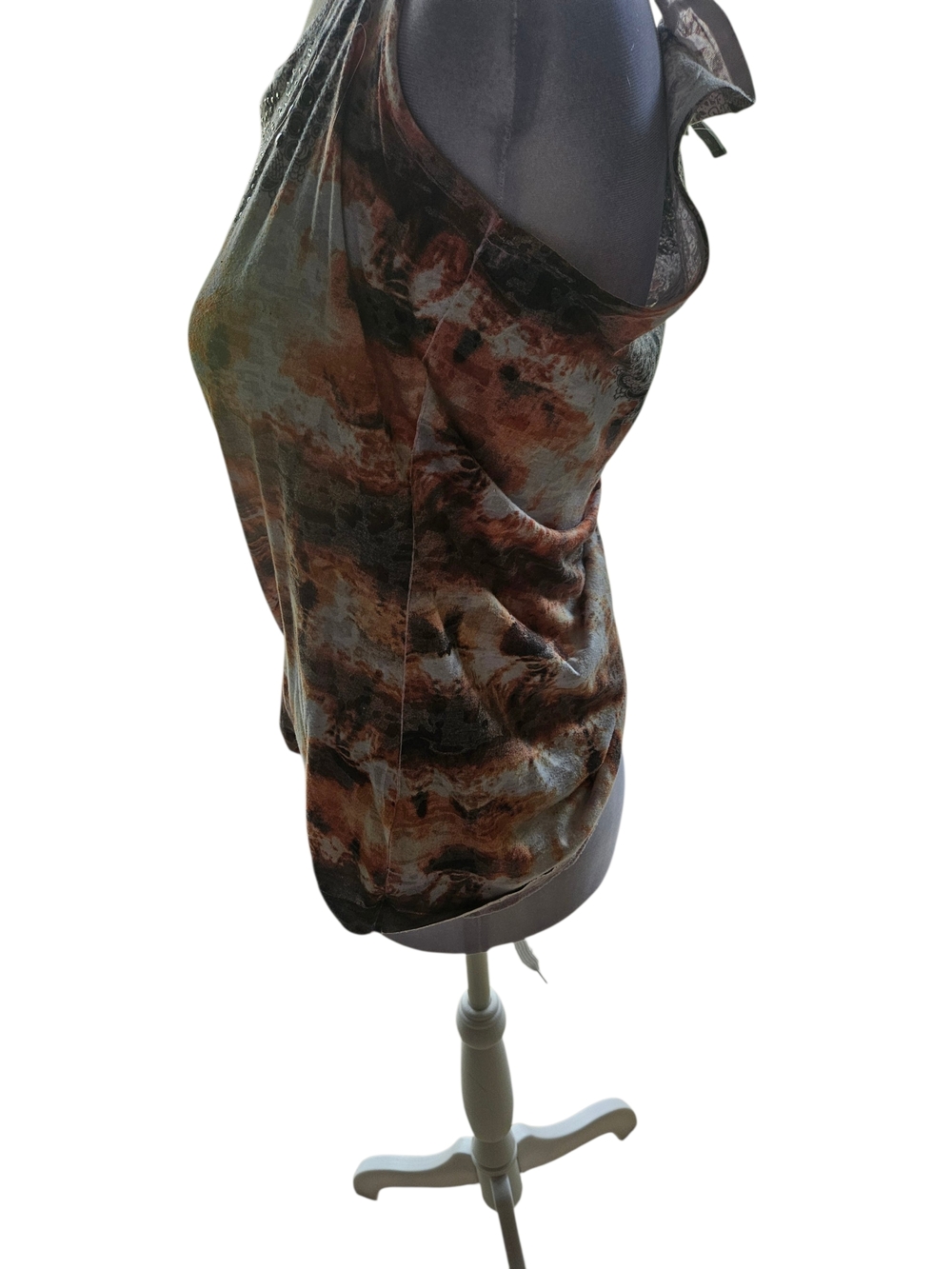Vanity tie-dye sleeveless tank Embellished Size Medium - Picture 4 of 5